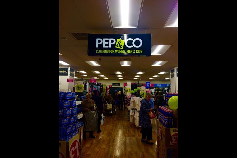 poundland pep&co near me